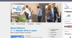 Desktop Screenshot of messe-luzern.ch